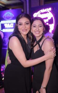 Kajal Aggarwal Looks Pretty in Black Dress 3 Kajal Aggarwal Looks Pretty in Black Dress